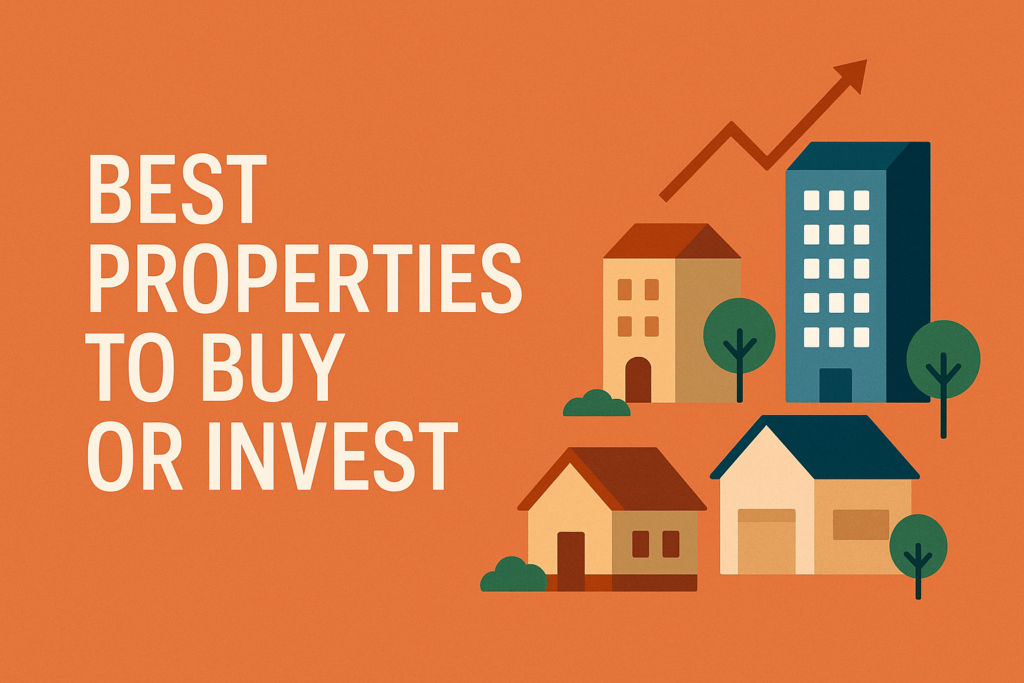 Best properties to buy or invest